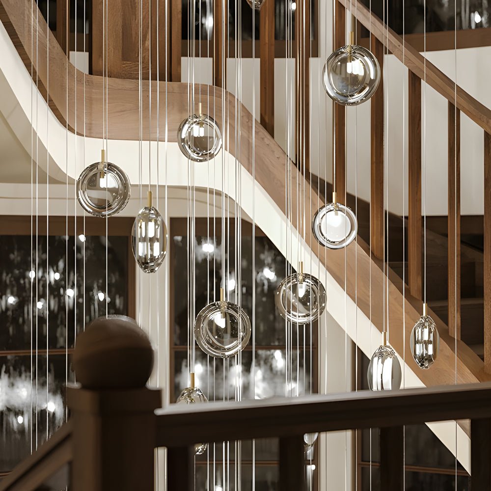 WINTHROP SPHERICAL GLASS HANGING LANTERN