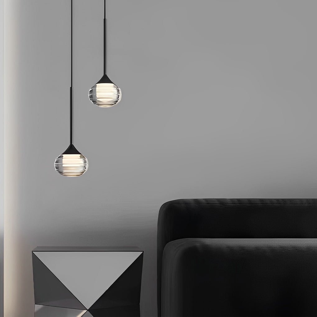 WINCHESTER ACRYLIC ORB LUMINAIRE WITH SCREW THREAD DETAIL