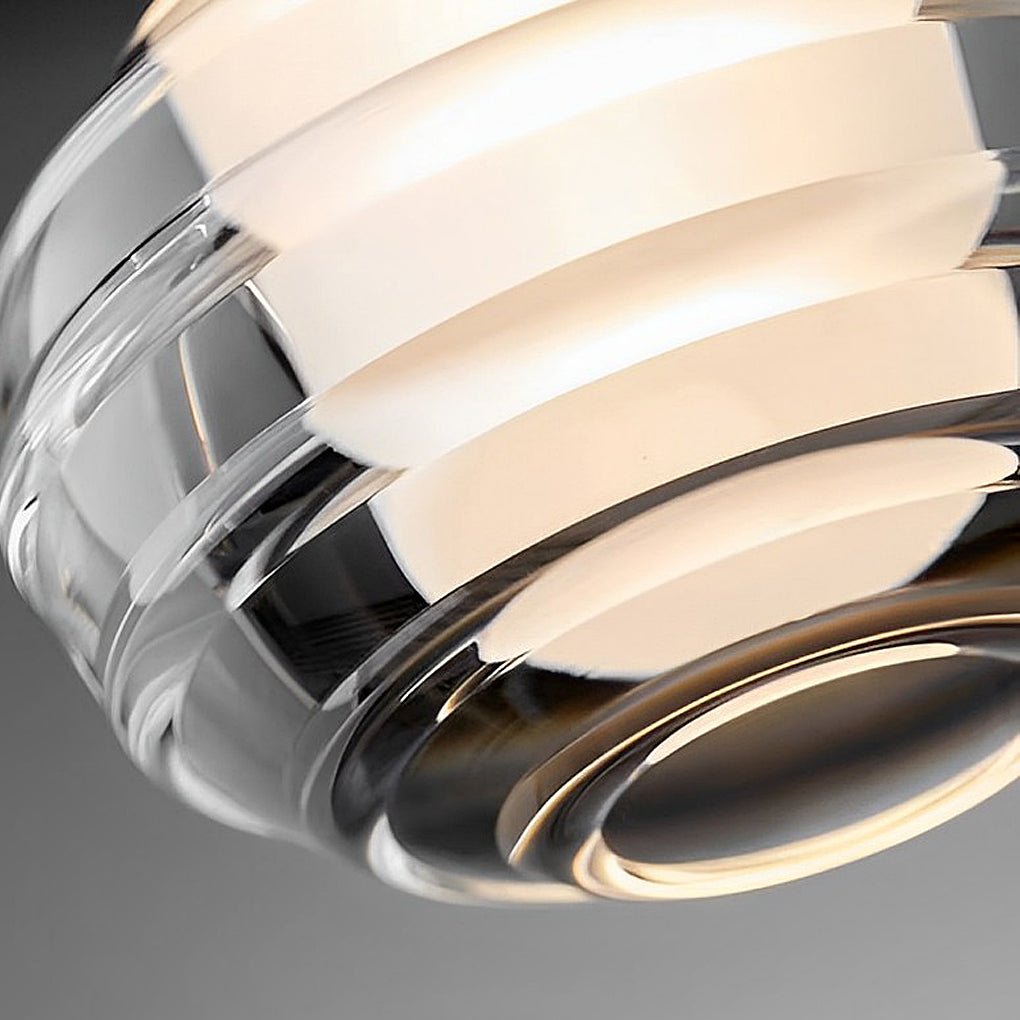 WINCHESTER ACRYLIC ORB LUMINAIRE WITH SCREW THREAD DETAIL