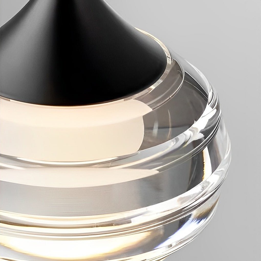 WINCHESTER ACRYLIC ORB LUMINAIRE WITH SCREW THREAD DETAIL