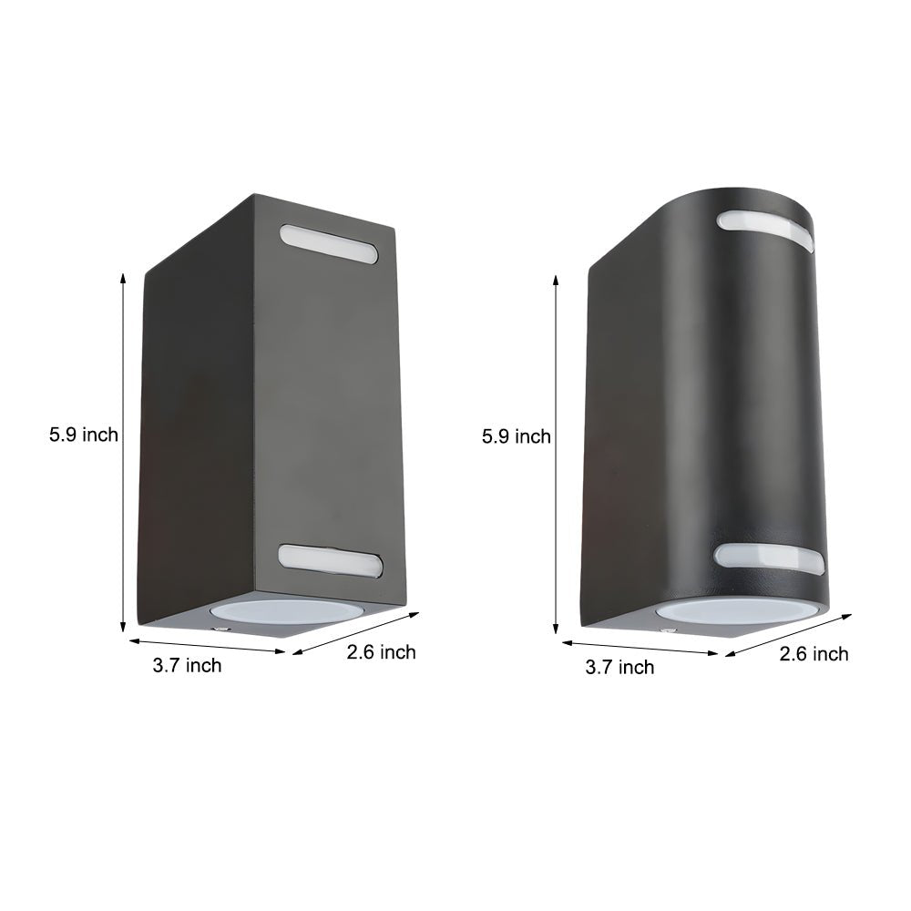 WINCHESTER SQUARE AQUA-RESISTANT LED OUTDOOR WALL APPLIQUÉ