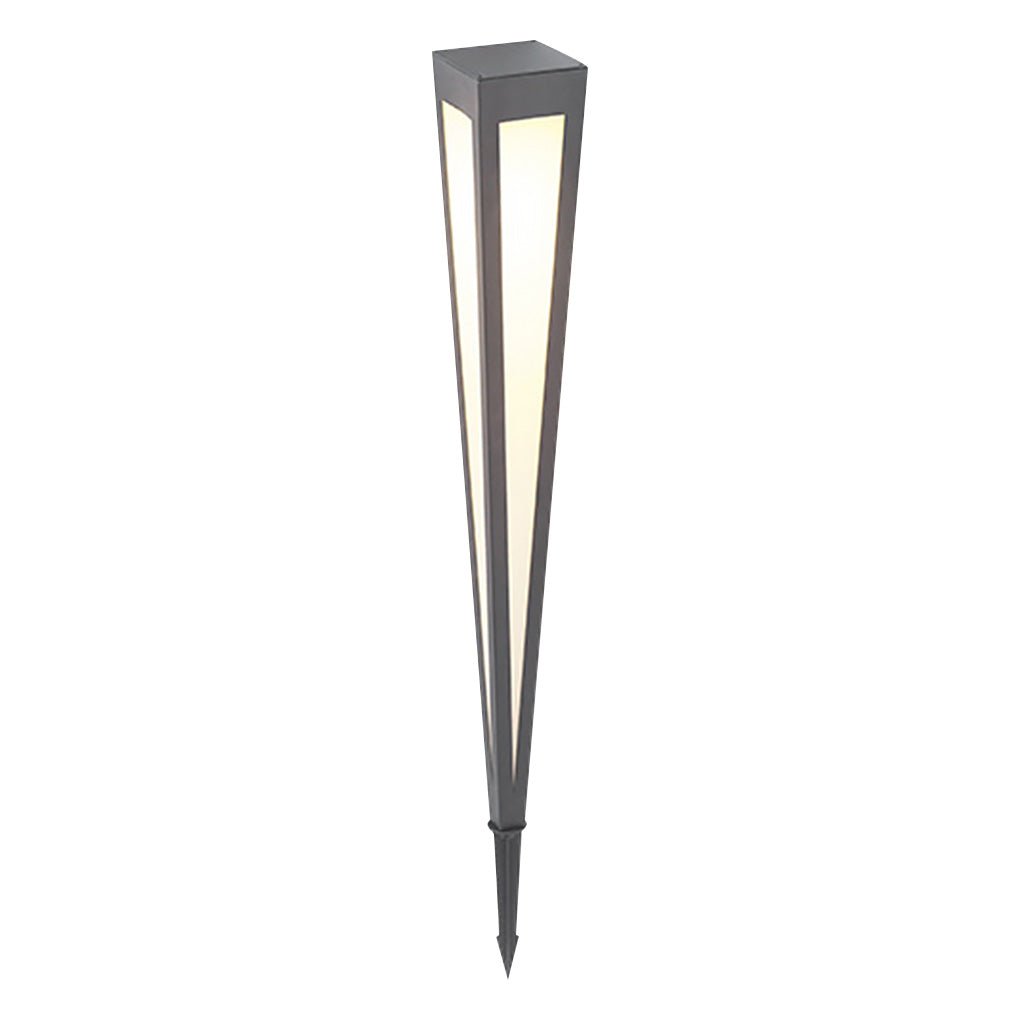 CHARLESTON SOLAR RAINBOW PATH LIGHT WITH CONICAL BASE