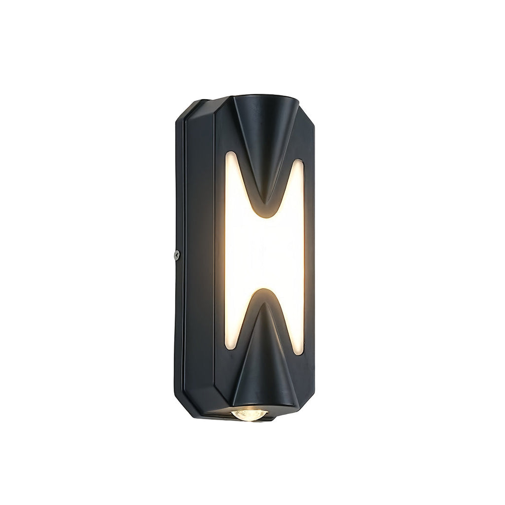 WINTHROPE GEOMETRIC OUTDOOR WALL SCONCE