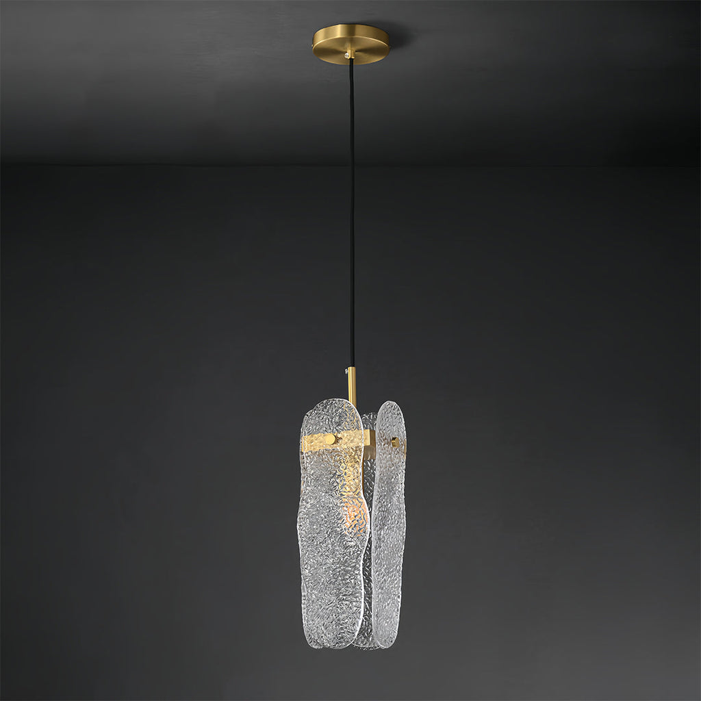 WINDSOR GLEAM ADJUSTABLE BRASS PENDANT LIGHT