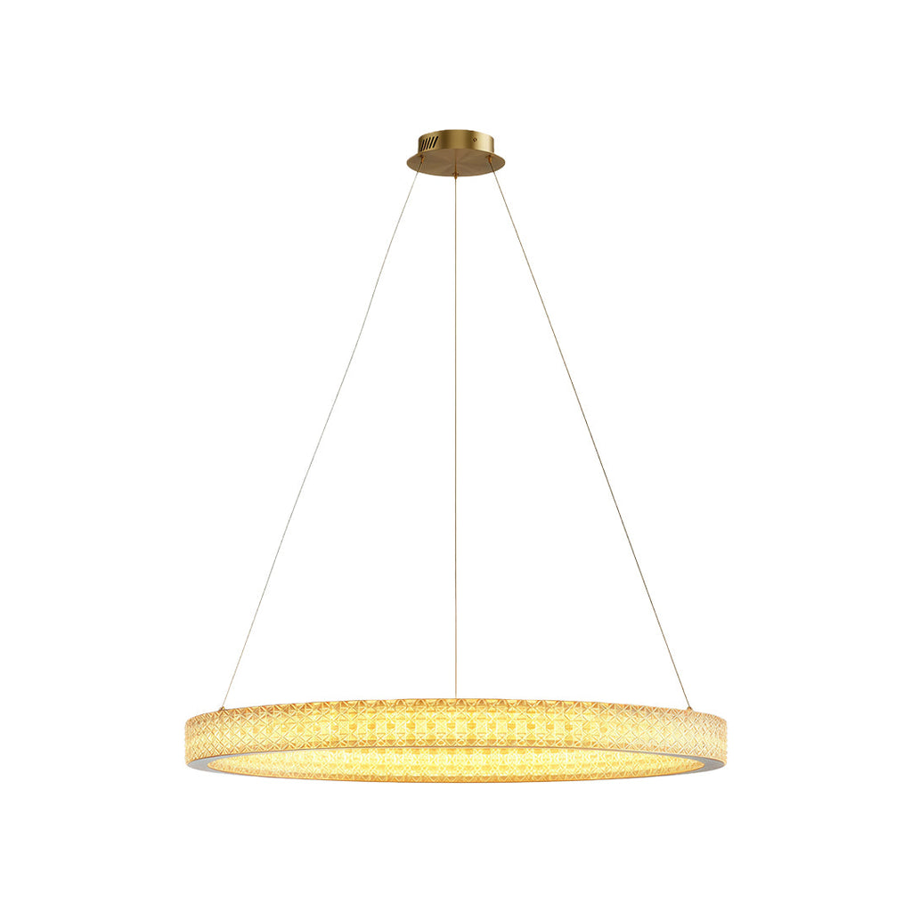 FENWICK CIRCULAR COPPER LUMINAIRE