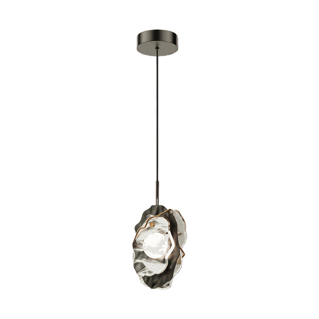 BRAMBLETON GLASS HANGING LIGHT WITH ADJUSTABLE HEIGHT