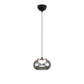 WINDSOR GRAY ORB METAL CEILING LANTERN