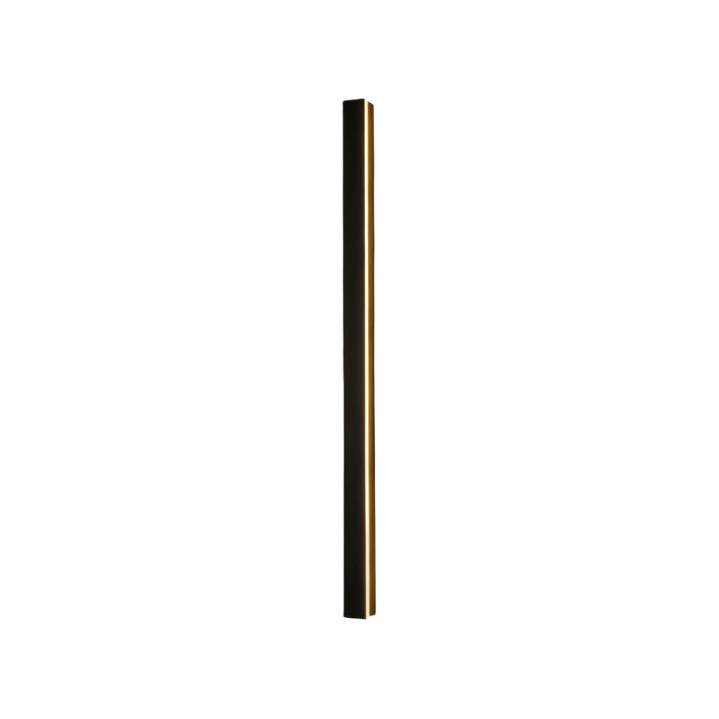 WINDSOR BLACK LINEAR OUTDOOR LIGHTING SCULPTURE