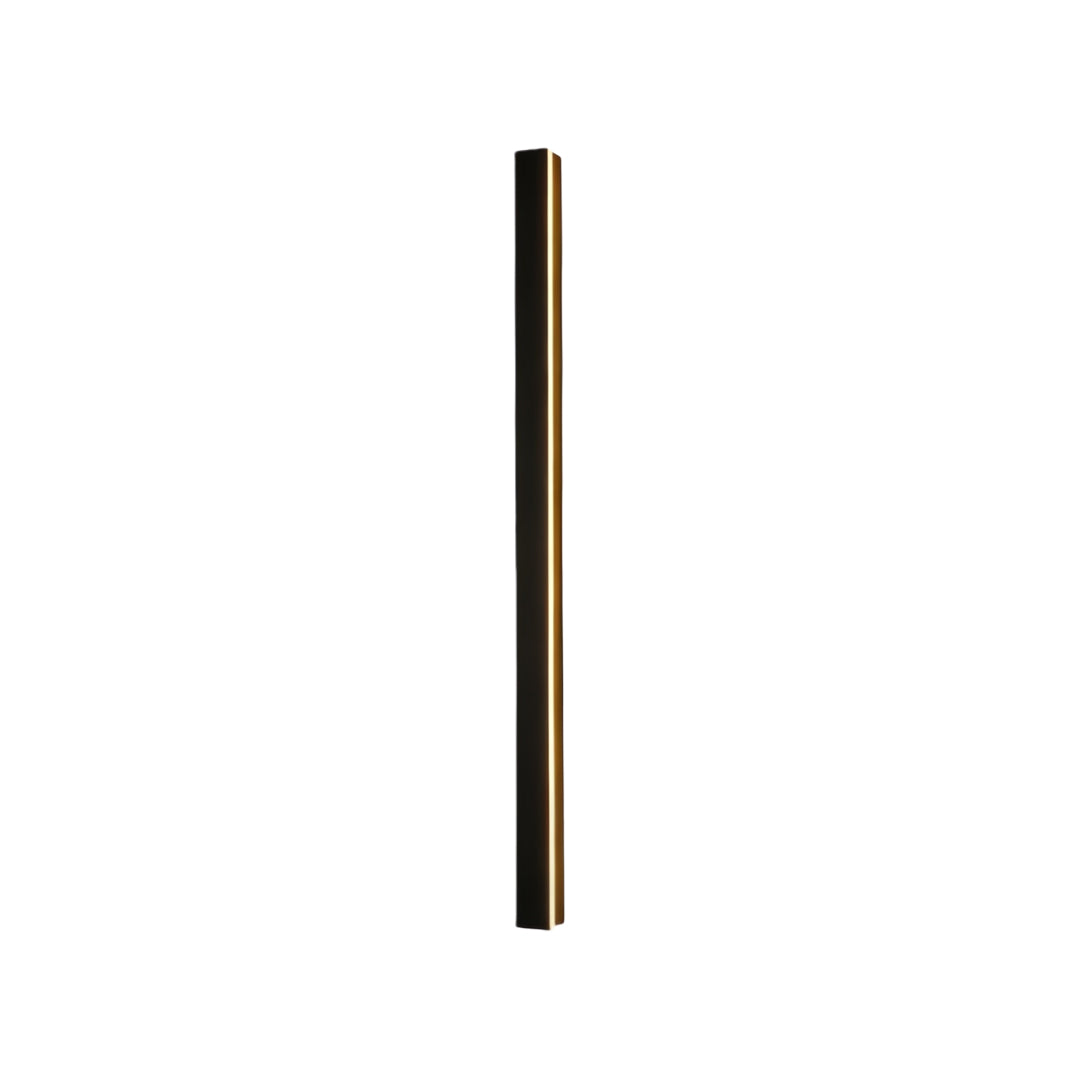 WINDSOR BLACK LINEAR OUTDOOR LIGHTING SCULPTURE