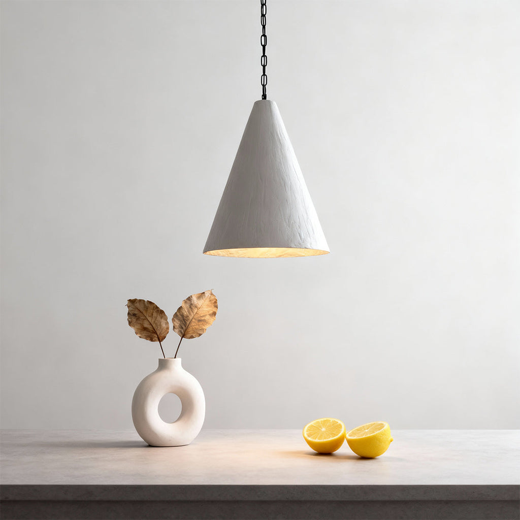 FENWICK WHITE ADJUSTABLE HANGING LANTERN