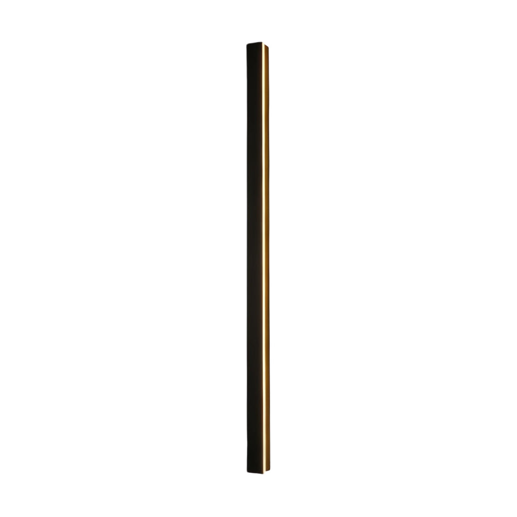 WINDSOR BLACK LINEAR OUTDOOR LIGHTING SCULPTURE