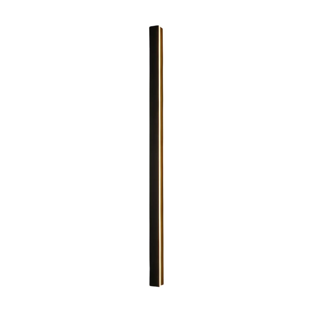 WINDSOR BLACK LINEAR OUTDOOR LIGHTING SCULPTURE