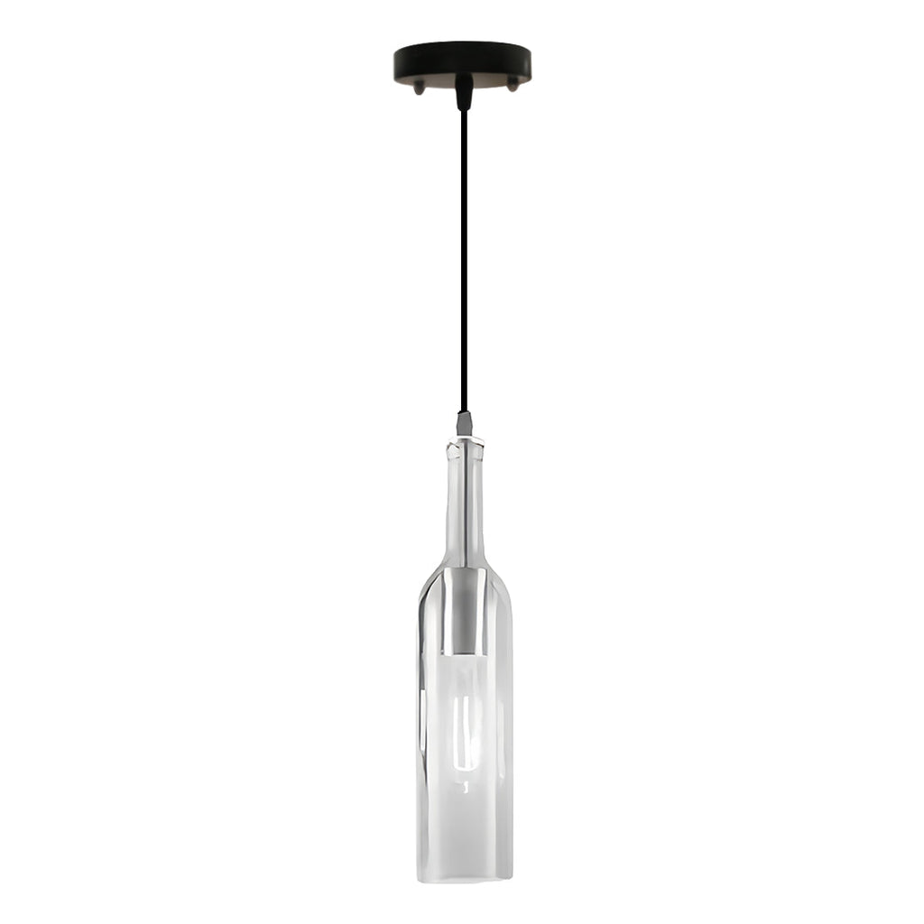 WINDSOR HUE VINTAGE GLASS WINE BOTTLE CEILING LANTERN