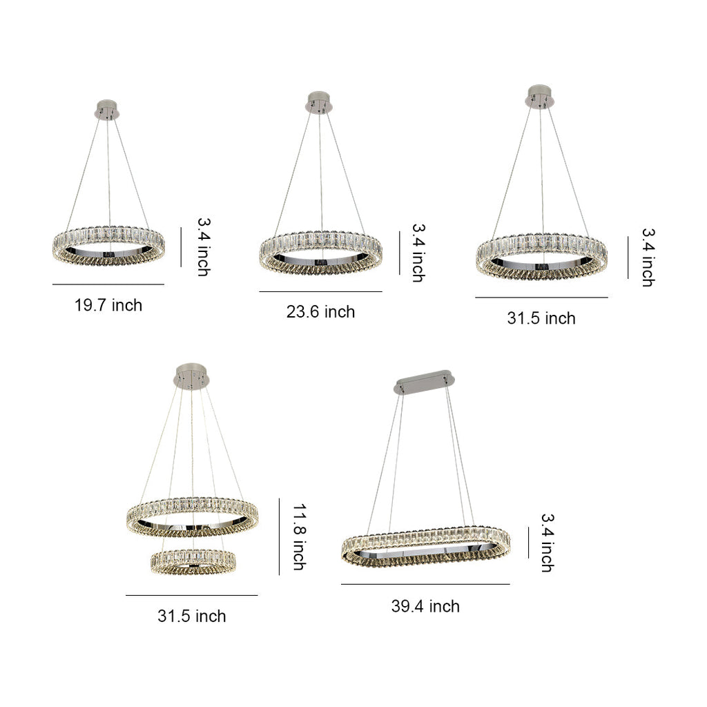 "HALCYON RINGED CEILING LUMINAIRE"  
This sophisticated fixture features a sleek, circular design that embodies minimalist luxury, casting a warm glow while enhancing the ambiance of any space.