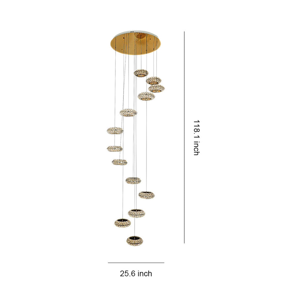 VERONA VINTAGE DUO CEILING LANTERN"  
2. "BELLAMY ORNATE CRYSTAL DOME LIGHT"  
3. "CAVENDISH LUXE TIERED CHANDELIER"  
4. "FENWICK ARTISANAL GLASS DROP LIGHT"  
5. "KENSINGTON ROYAL HANGING ILLUMINATION"  
6. "HARLOW CLASSIC BRASS MULTI-LIGHT FIXTURE"  
7