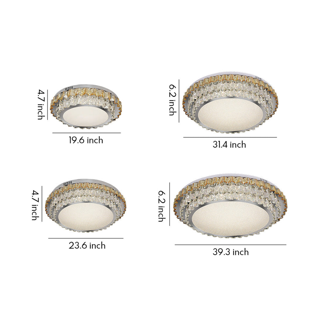 FENWICK CRYSTAL HALO FLUSH LIGHT
