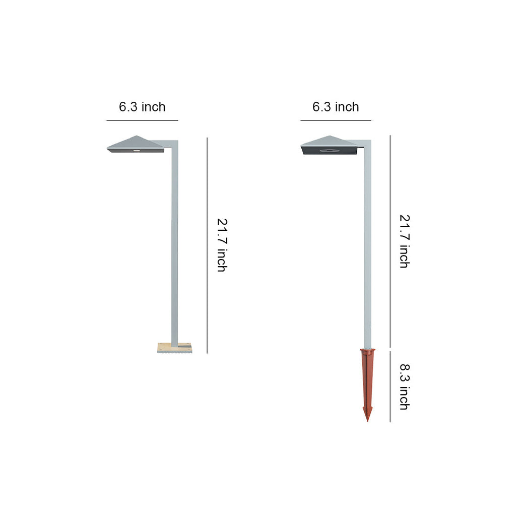 WINTERBORNE MODERN LED PATH LIGHTING, WEATHER-RESISTANT OUTDOOR ILLUMINATION