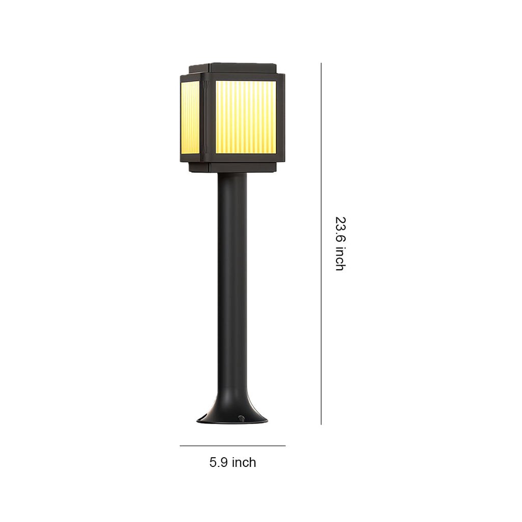 WINDSOR RAY SOLAR GARDEN LANTERN POST