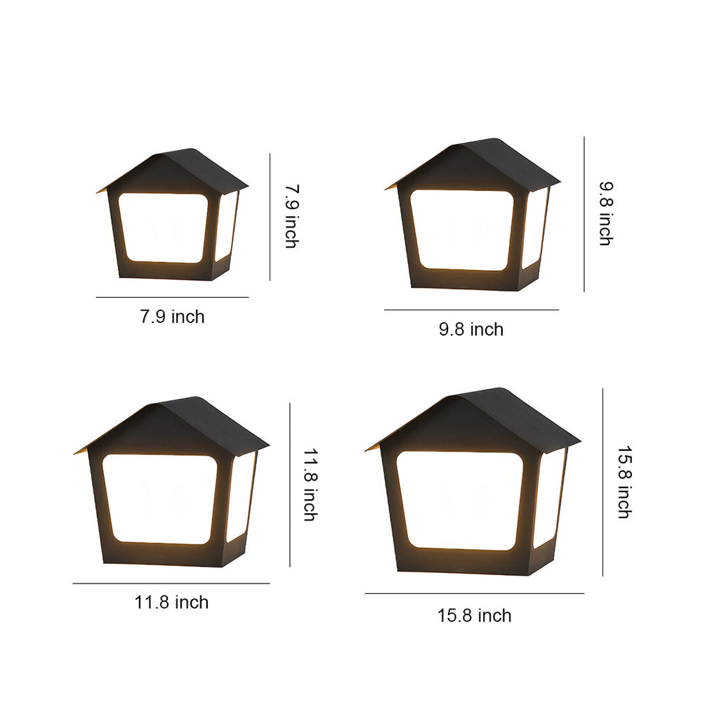 WINDSOR GARDEN POST ILLUMINATORS - ARTISANAL SCULPTED LIGHTS FOR OUTDOOR SPACES