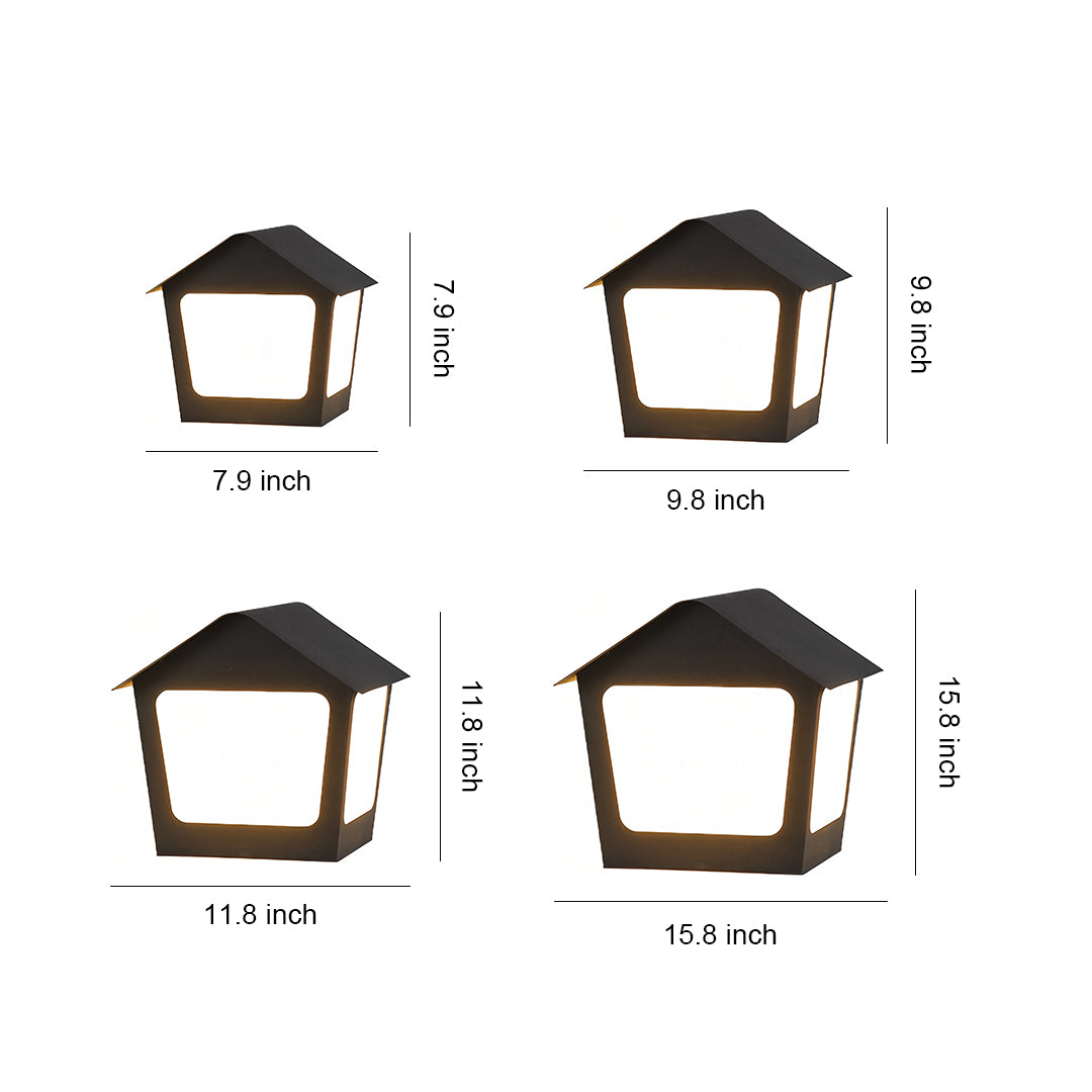 WINDSOR GARDEN POST ILLUMINATORS - ARTISANAL SCULPTED LIGHTS FOR OUTDOOR SPACES