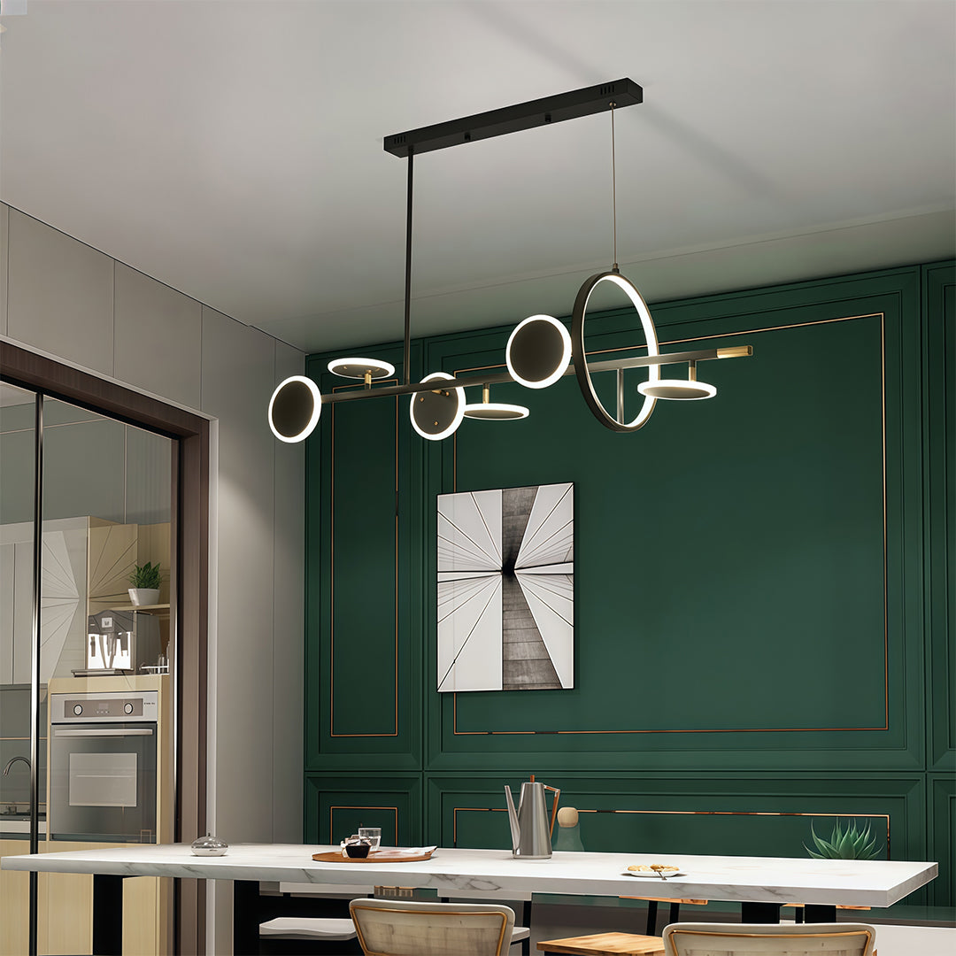 WINTERBOURNE SILICONE SIX-BULB CEILING LANTERN