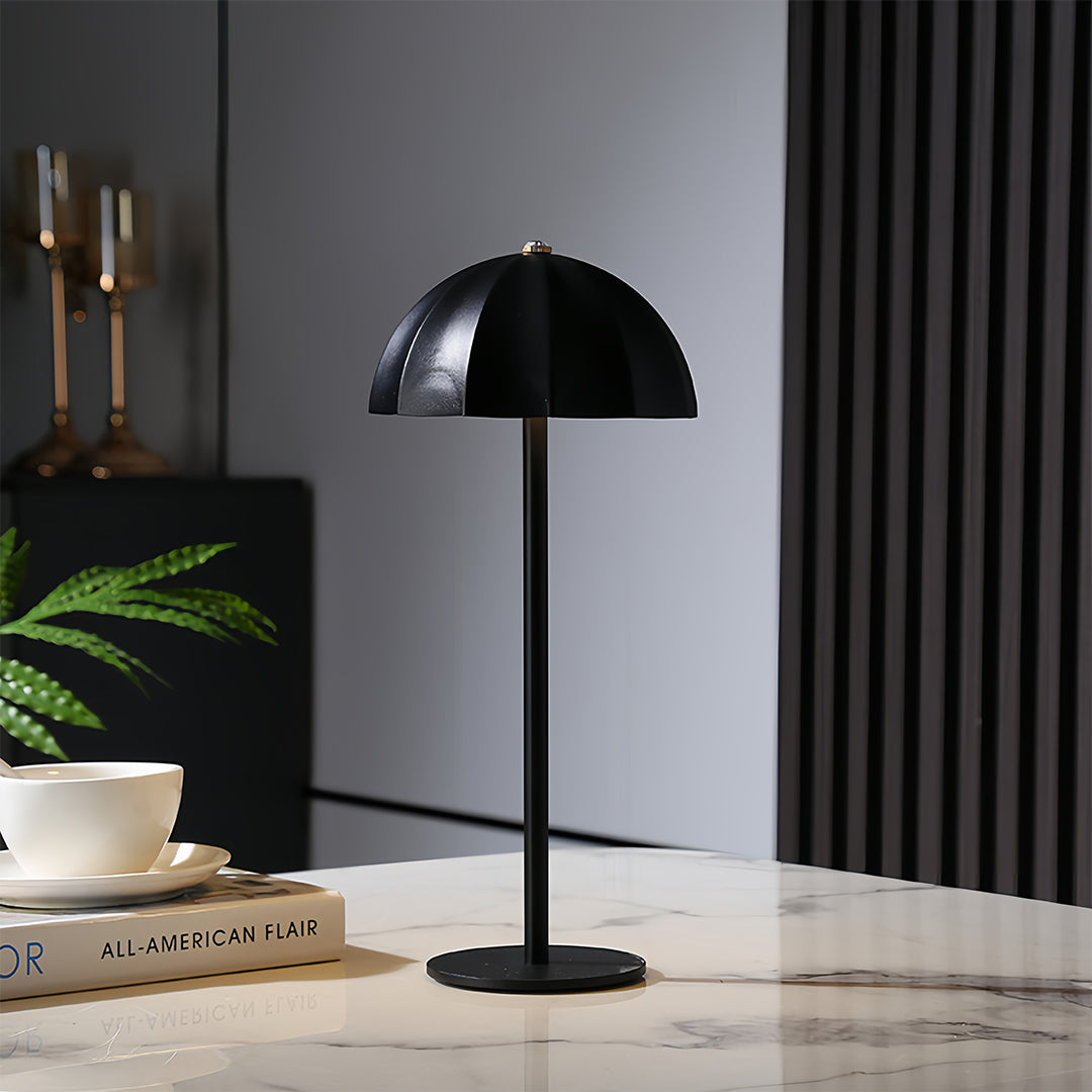 WINTHROP CORDLESS METAL MUSHROOM LANTERN