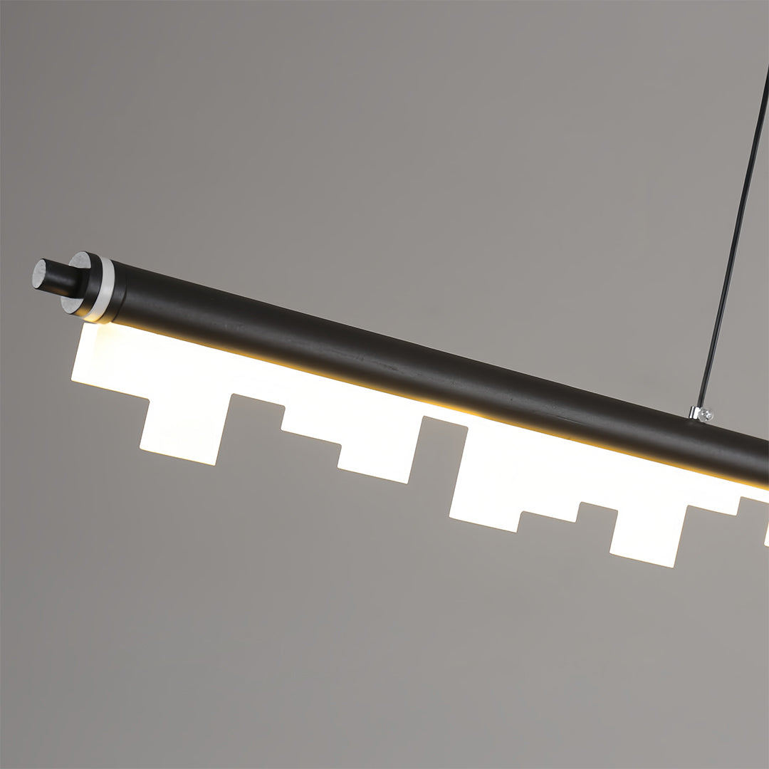 RAVENHALL BLACK METAL LINEAR CEILING LIGHT