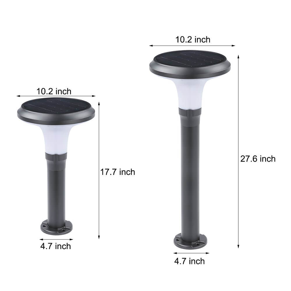 RAVENHILL MODERN SOLAR GARDEN LANTERN, OUTDOOR PATHWAY ILLUMINATION