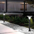 RAVENHILL MODERN SOLAR GARDEN LANTERN, OUTDOOR PATHWAY ILLUMINATION