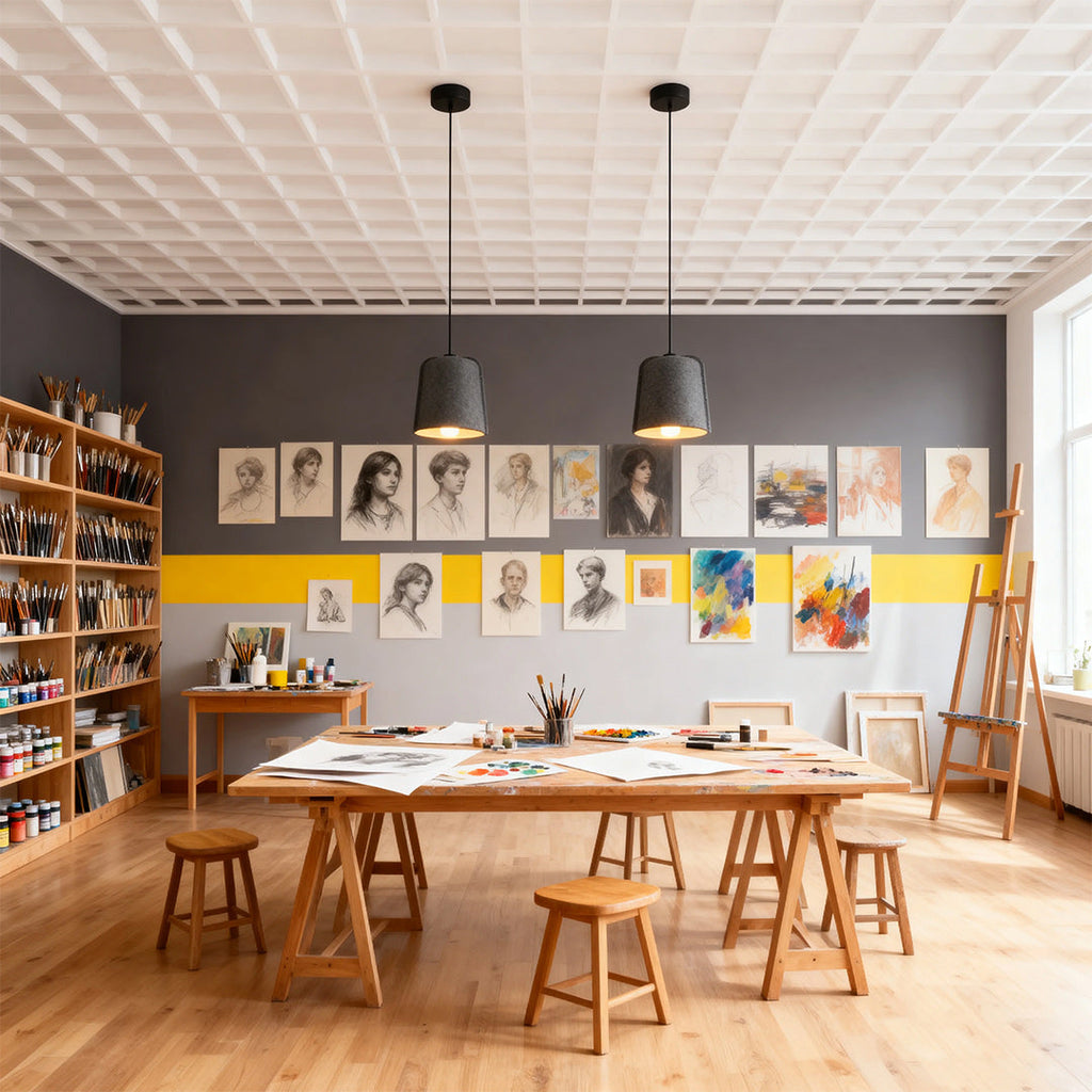 FELSTED MODULAR FELT HANGING LIGHT