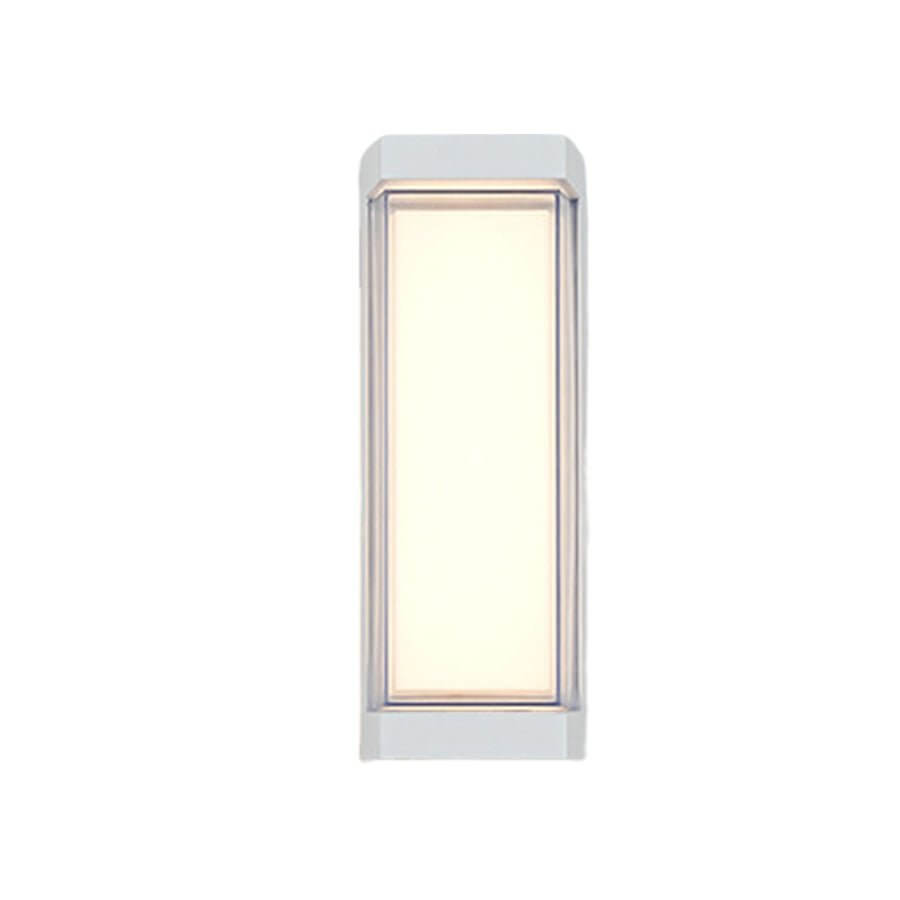 WINDSOR DUAL-ANGLE OUTDOOR WALL LANTERN WITH CURVED AND RECTILINEAR ELEMENTS
