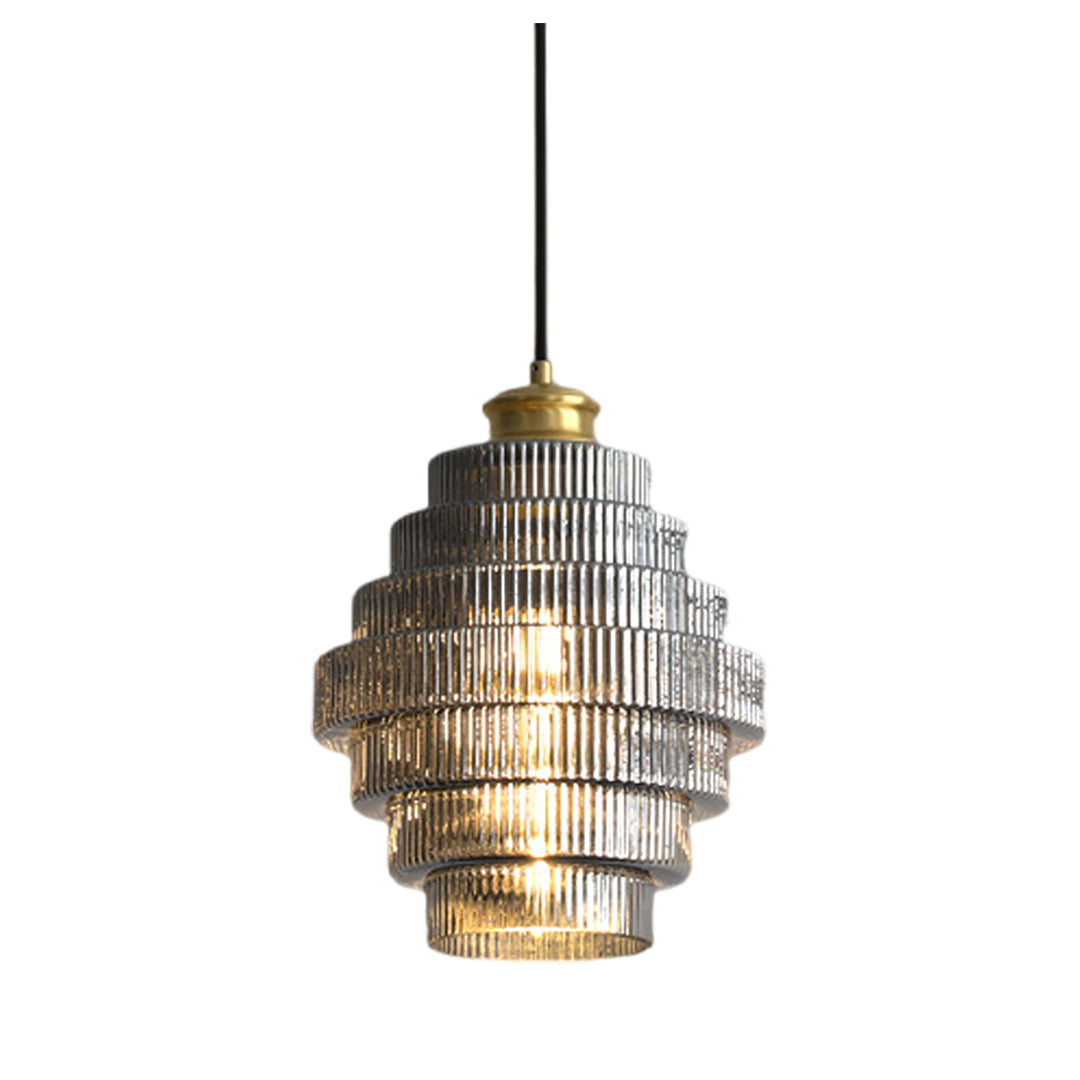 WINTHROP HONEYCOMB GLASS PENDANT LIGHT