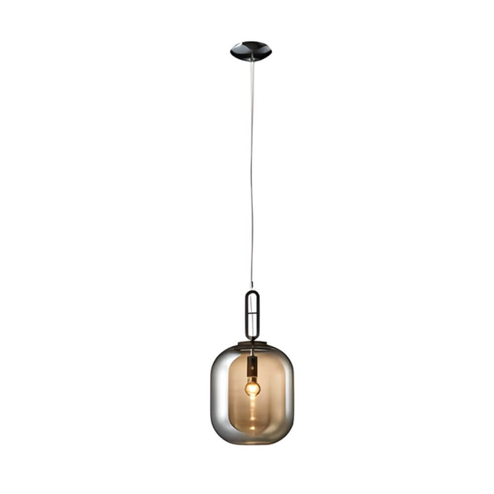 BRADSHAW INDUSTRIAL GLAZED HANGING LANTERN
