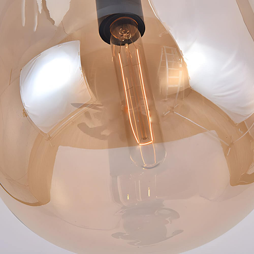 BRADSHAW INDUSTRIAL GLAZED HANGING LANTERN