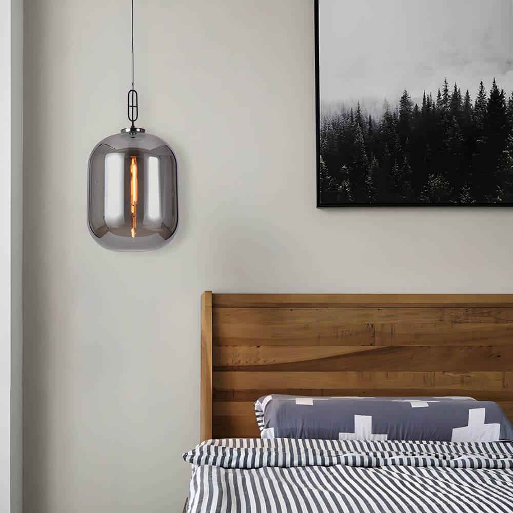 BRADSHAW INDUSTRIAL GLAZED HANGING LANTERN