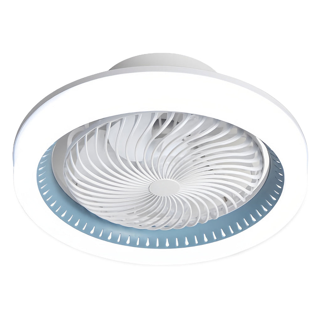 WINDSOR WHIRL LED CEILING LIGHT FAN WITH REMOTE CONTROL AND TRIPLE COLOR DIMMING