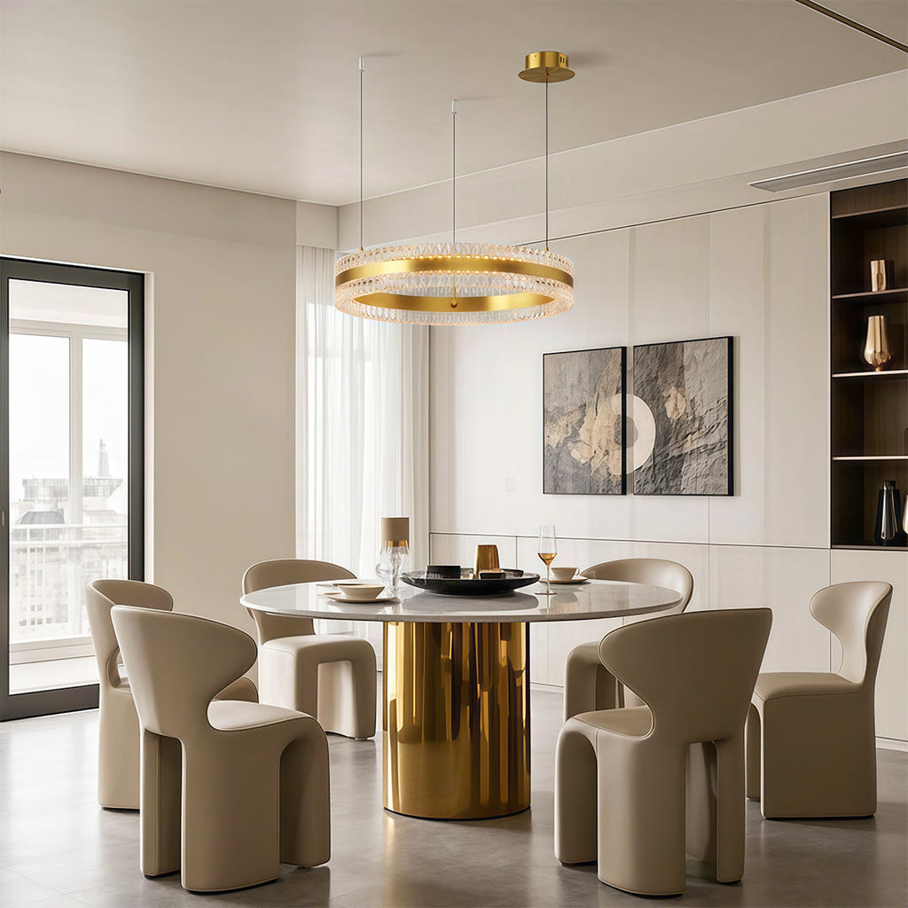 WINTHORPE CIRCULAR LUMINAIRE, MODERN MINIMALIST CEILING LIGHT