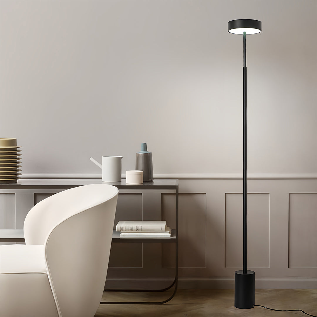 WINTHROP MODERN DIMMER POLE LAMP FOR READING