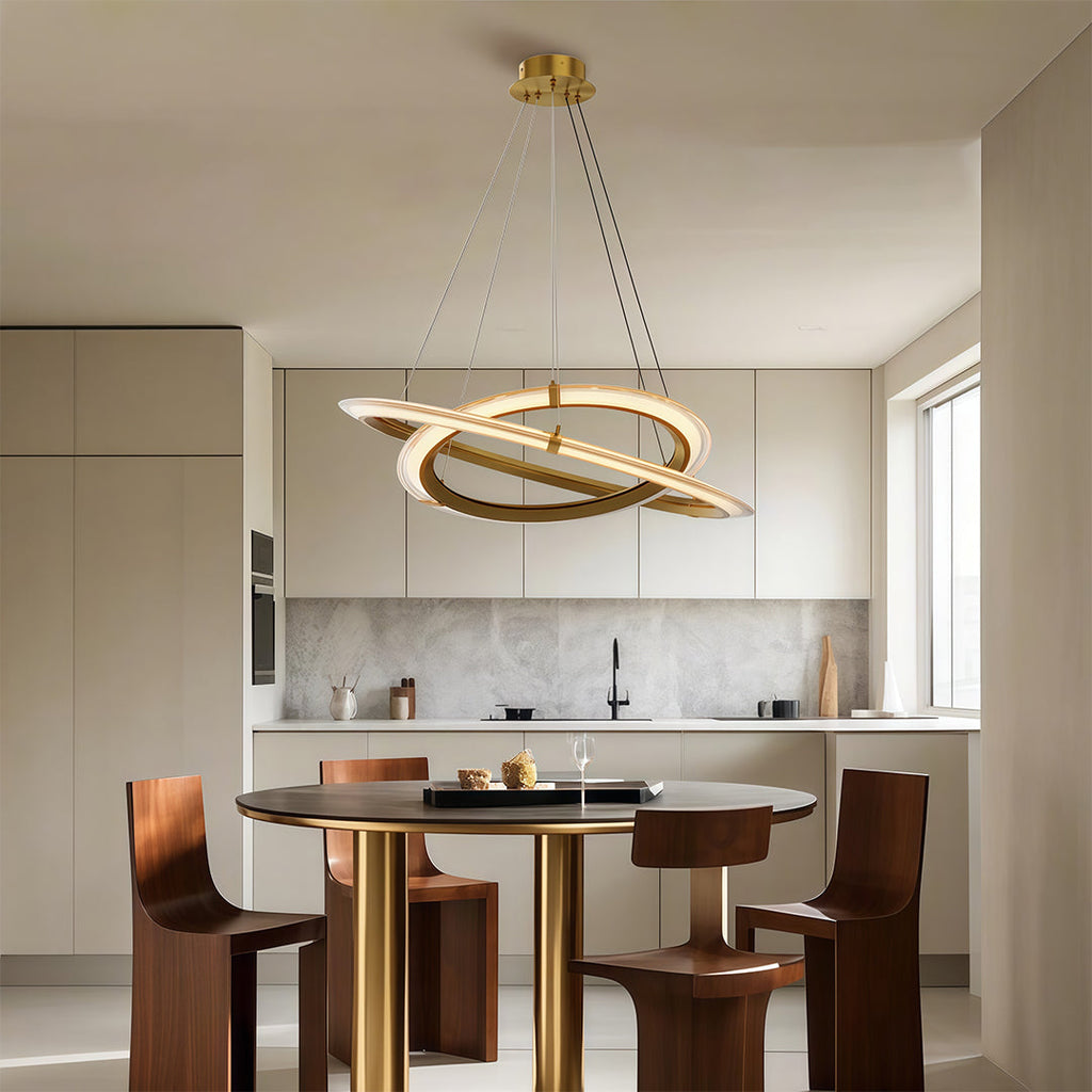 WINTERBOURNE ORBITAL CRYSTAL CEILING LANTERN