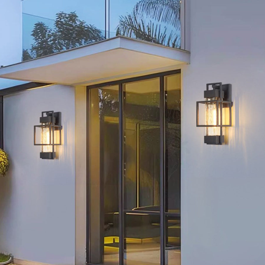 RAVENHALL WEATHERED IRON OUTDOOR WALL LIGHT
