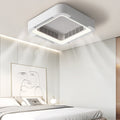 WINTHORPE WHISPERING BREEZE BLADESLESS CEILING FAN WITH INTEGRATED LED ILLUMINATION