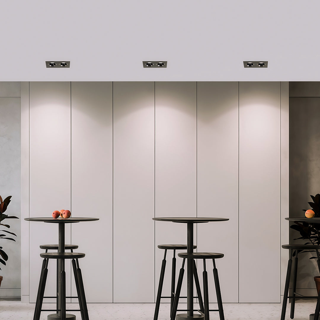 ALDERSON SQUARE LED RECESS LIGHT WITH EYE-SAFE TECHNOLOGY