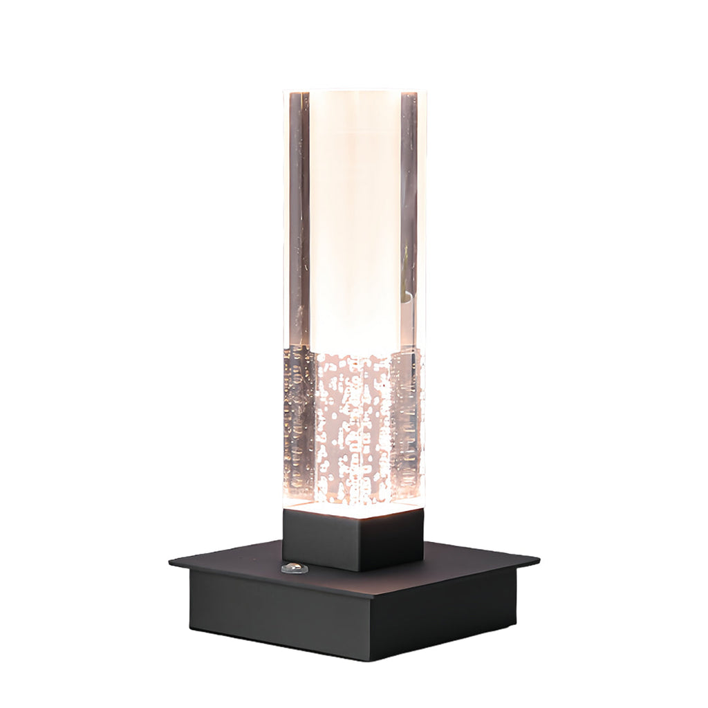 WINTERBOURNE CORDLESS SQUARE LED NIGHT LAMP WITH DIMMING FEATURE