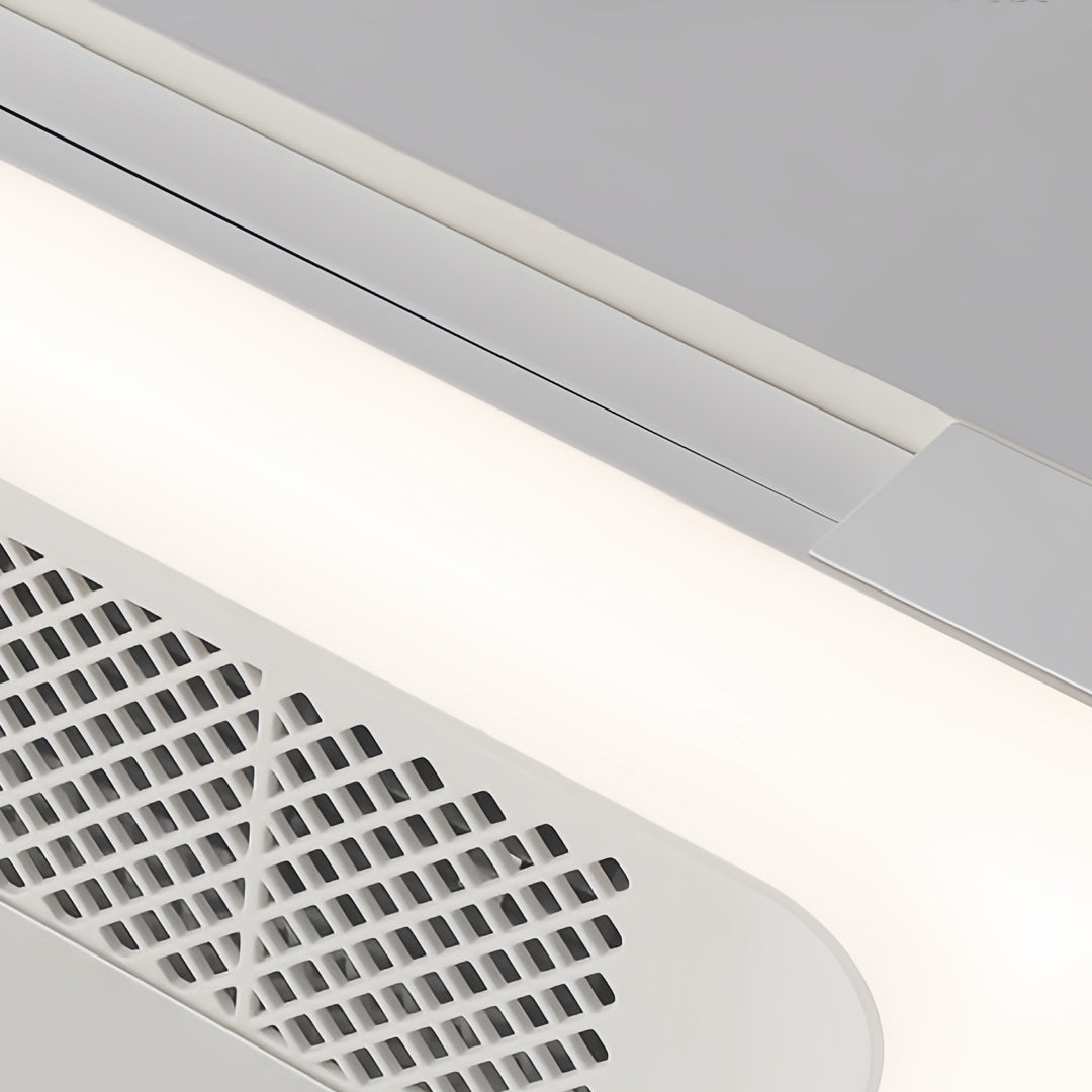WINTHORPE WHISPERING BREEZE BLADESLESS CEILING FAN WITH INTEGRATED LED ILLUMINATION