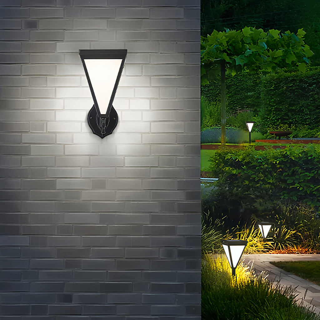 WINDSOR HARMONY SOLAR WALL LANTERN