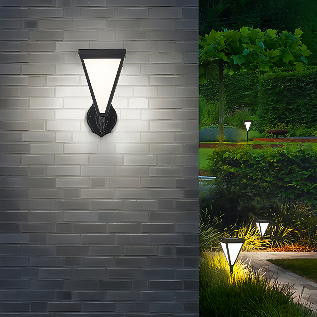 WINDSOR HARMONY SOLAR WALL LANTERN
