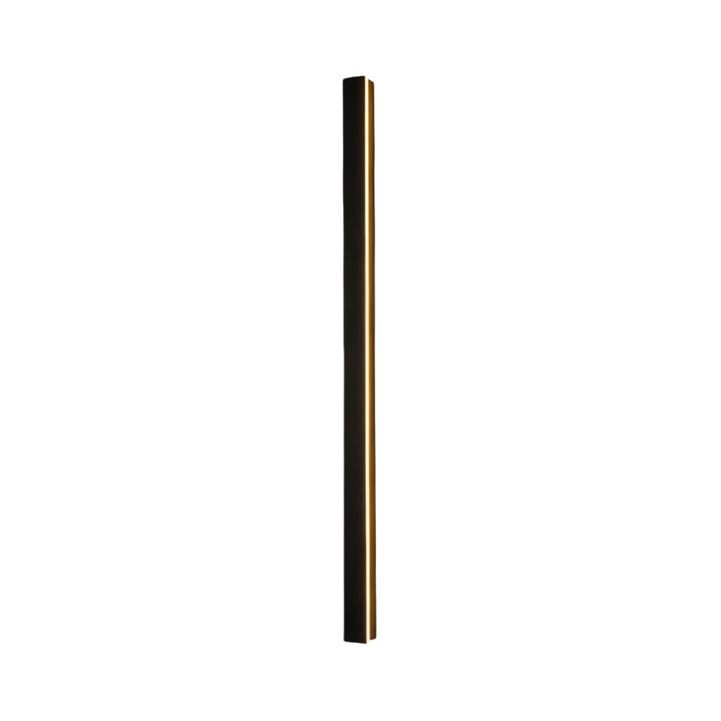 WINDSOR BLACK LINEAR OUTDOOR LIGHTING SCULPTURE