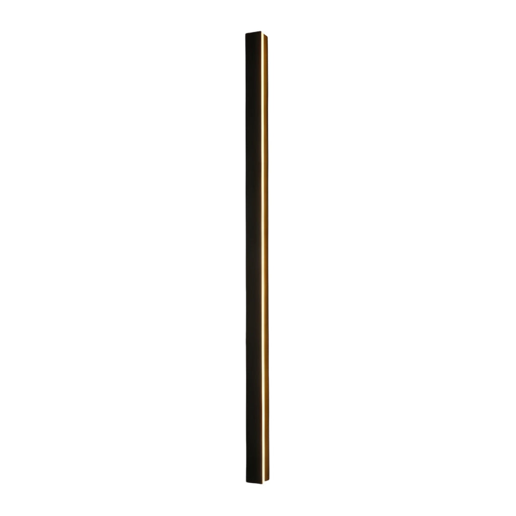 WINDSOR BLACK LINEAR OUTDOOR LIGHTING SCULPTURE