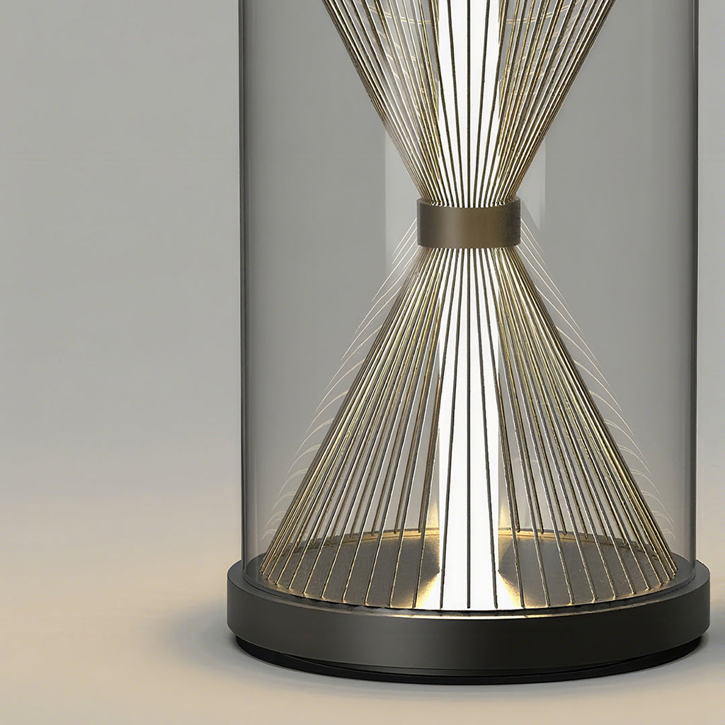 RAVENWOOD HOURGLASS PORTABLE OUTDOOR LANTERN