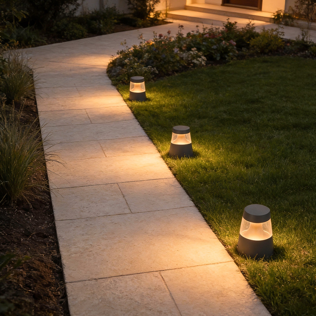WINTERBOURNE GARDEN SPOTLIGHTS, RAINPROOF LANDSCAPE ILLUMINATORS